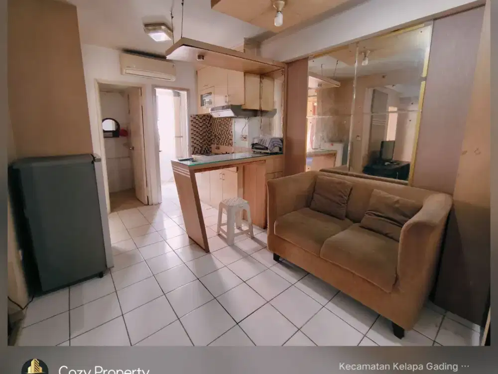 Disewakan murah apartemen gading nias 1 KMR full furnish bulanan tahunan