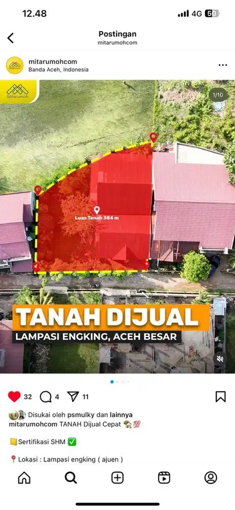 Dijual rumah pribadi