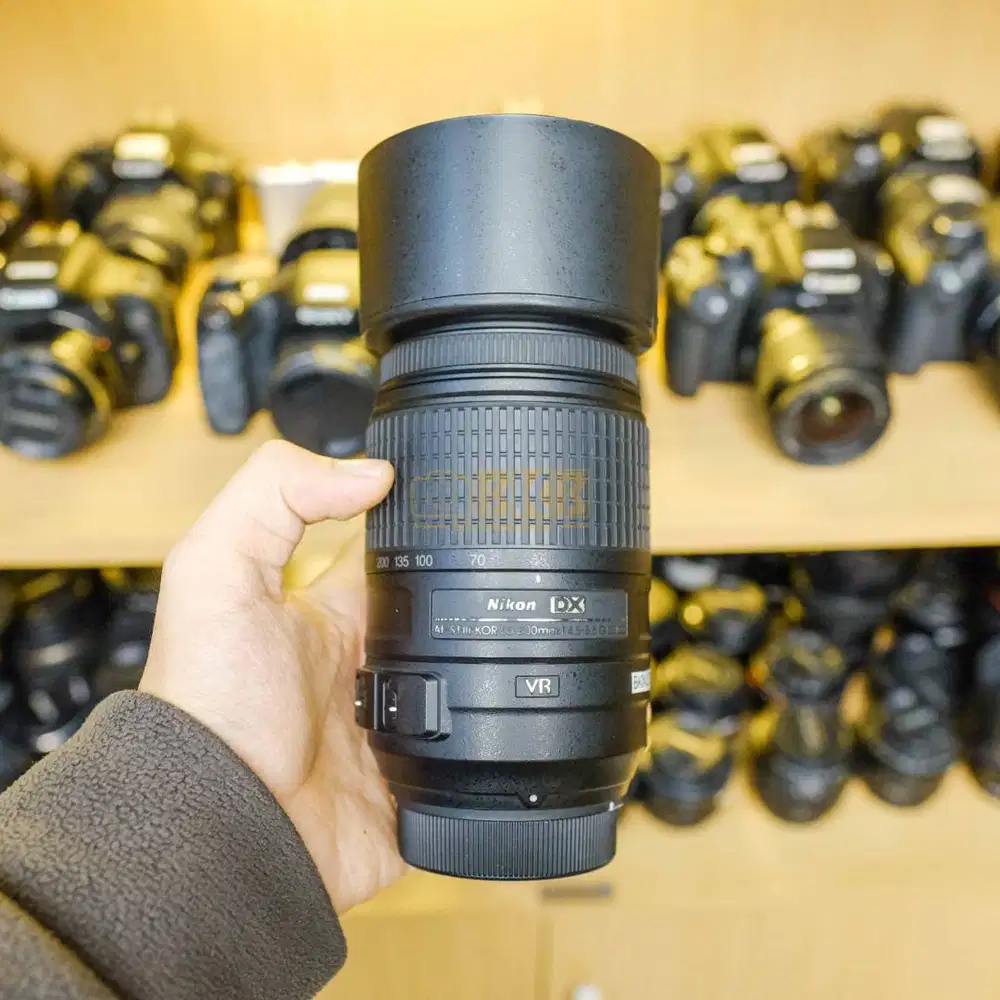 Lensa Nikon 55-300mm DX VR No Box Mulus