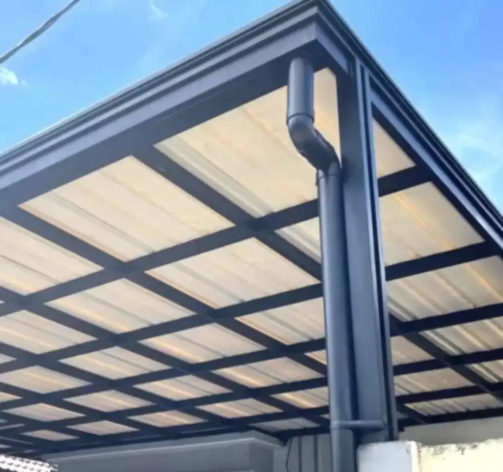 Kanopi besi  list fropil