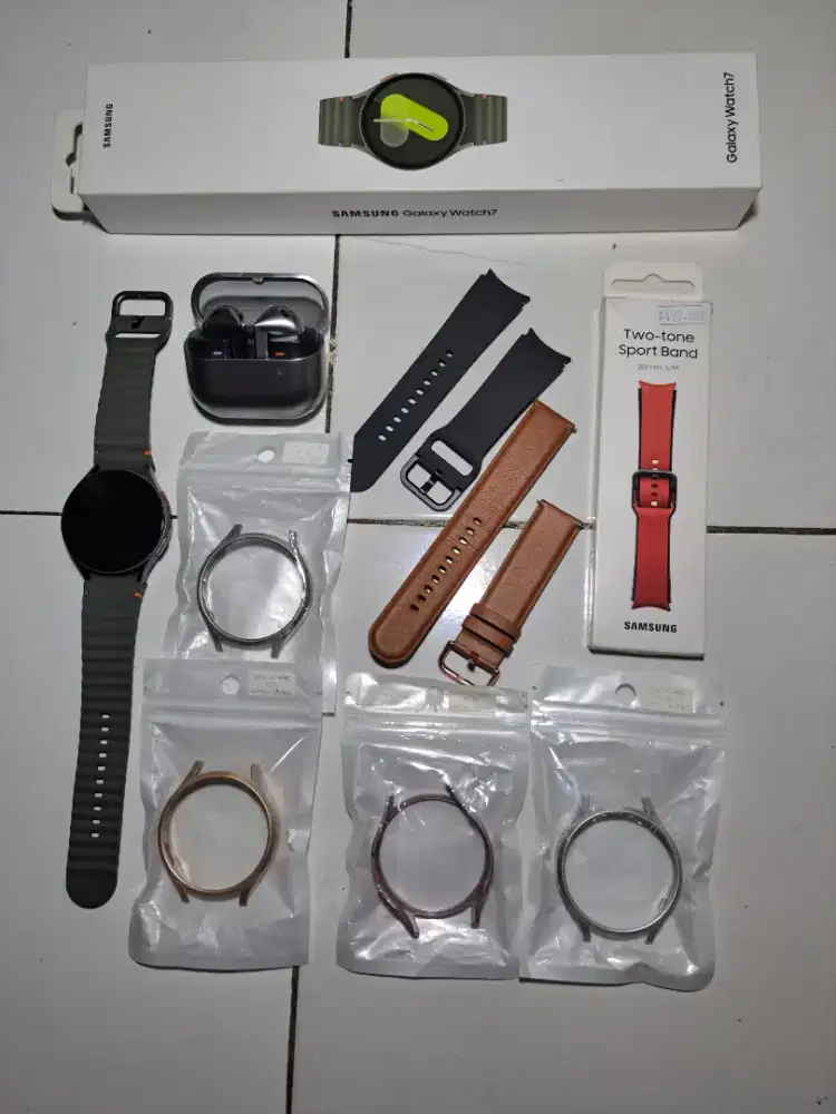 SAMSUNG GALAXY WATCH 7 GREEN 44MM + BUDS 3