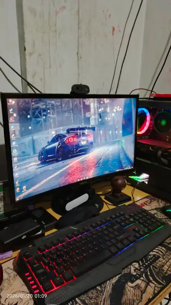 LED Samsung 24inc curve 75hz gaming