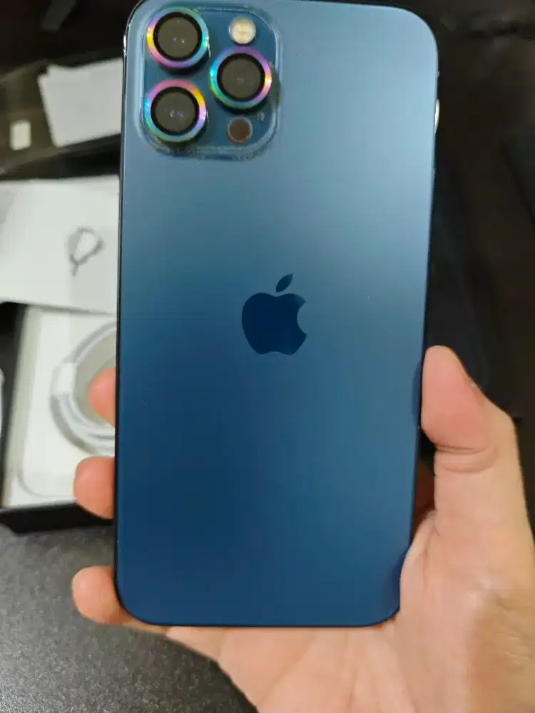 iphone 12 pro max ex ibox 128gb pasific blue mulus