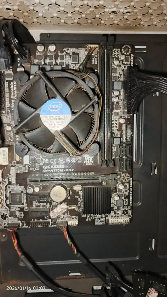 Procie I3 7100+mobo H110M