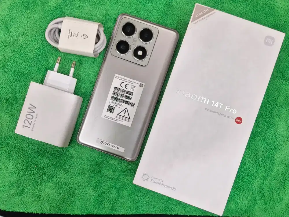 Xiaomi 14T Pro 12/512GB Fullset ori fisik no minus