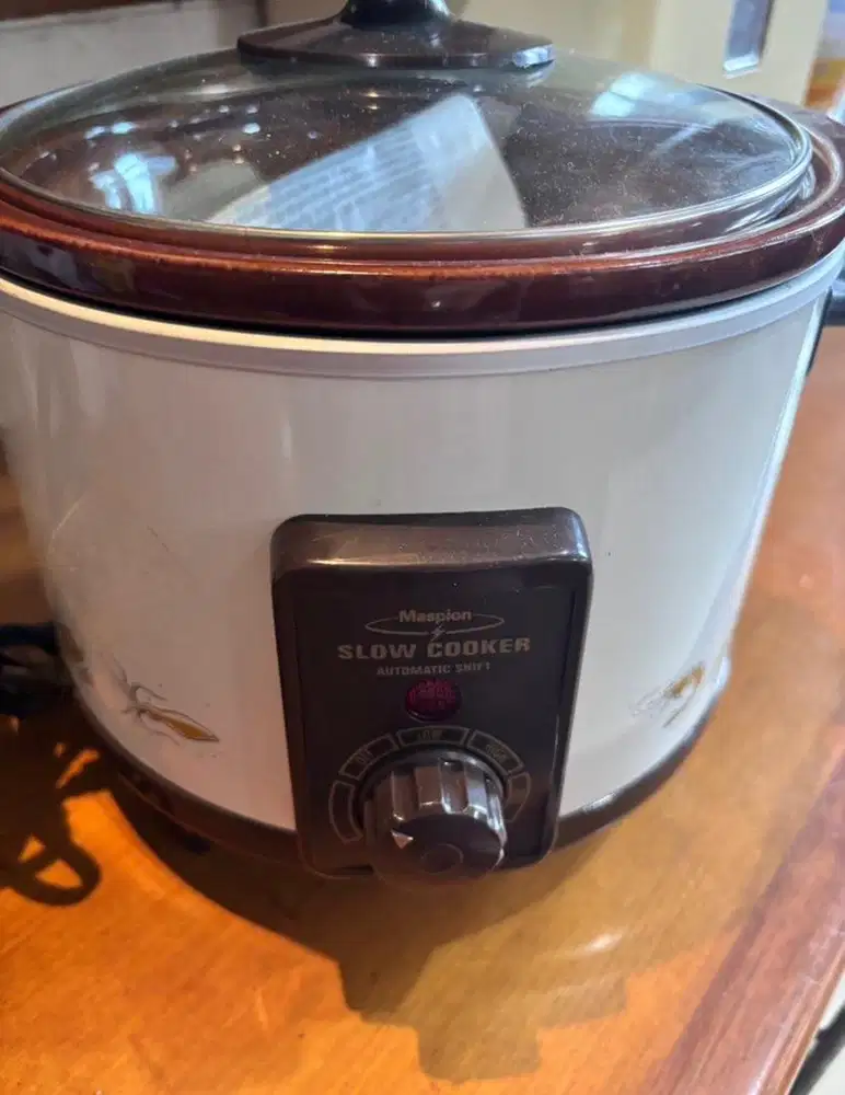 maspion slow cooker besar,baru,bisa co oyen