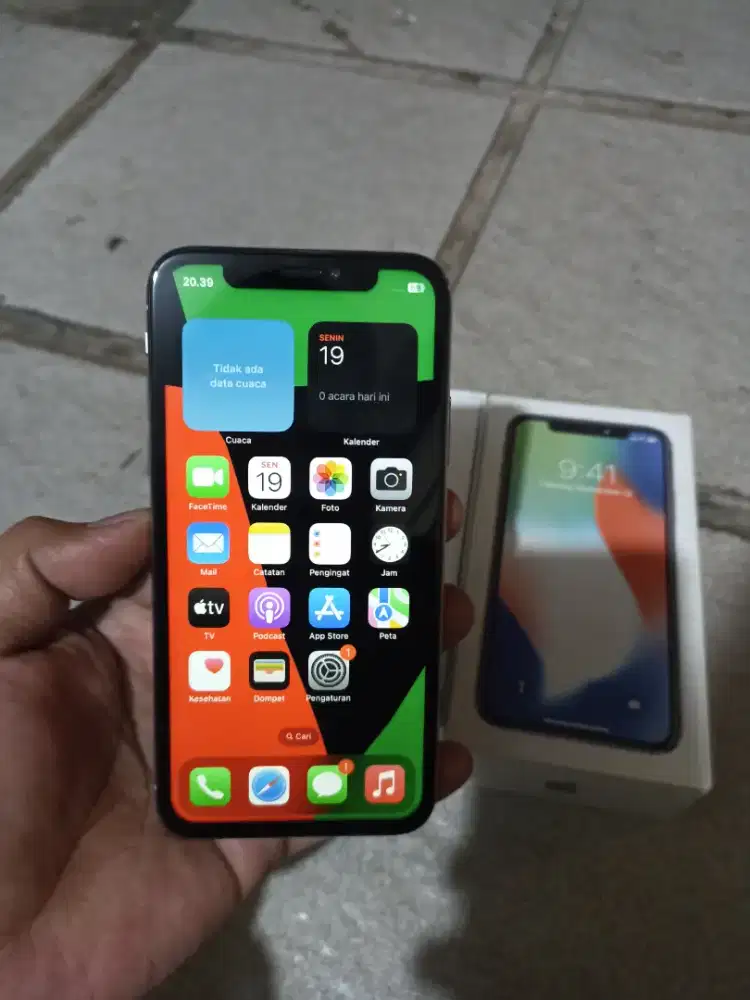 Iphone x 256gb fullset