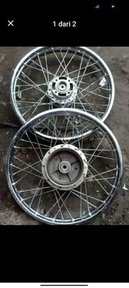 Dijual velg jari-jari Jupiter z lama ori bwaan pabrik