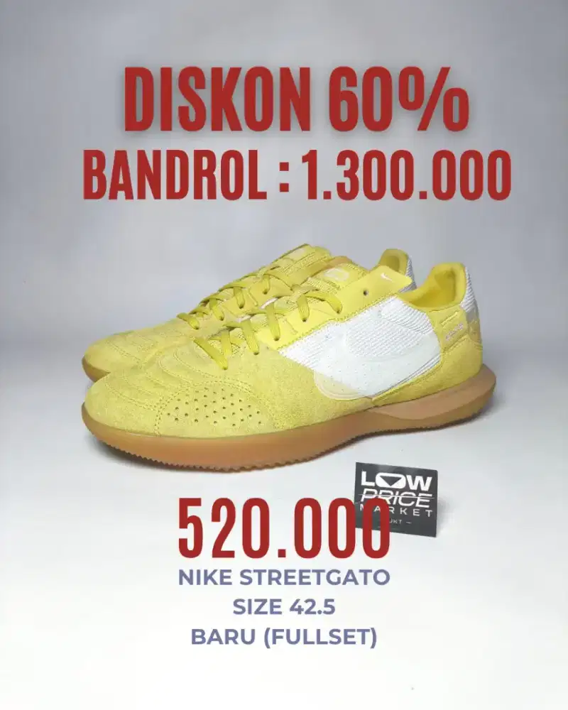 SEPATU FUTSAL ORIGINAL INTERNASIONAL BRAND