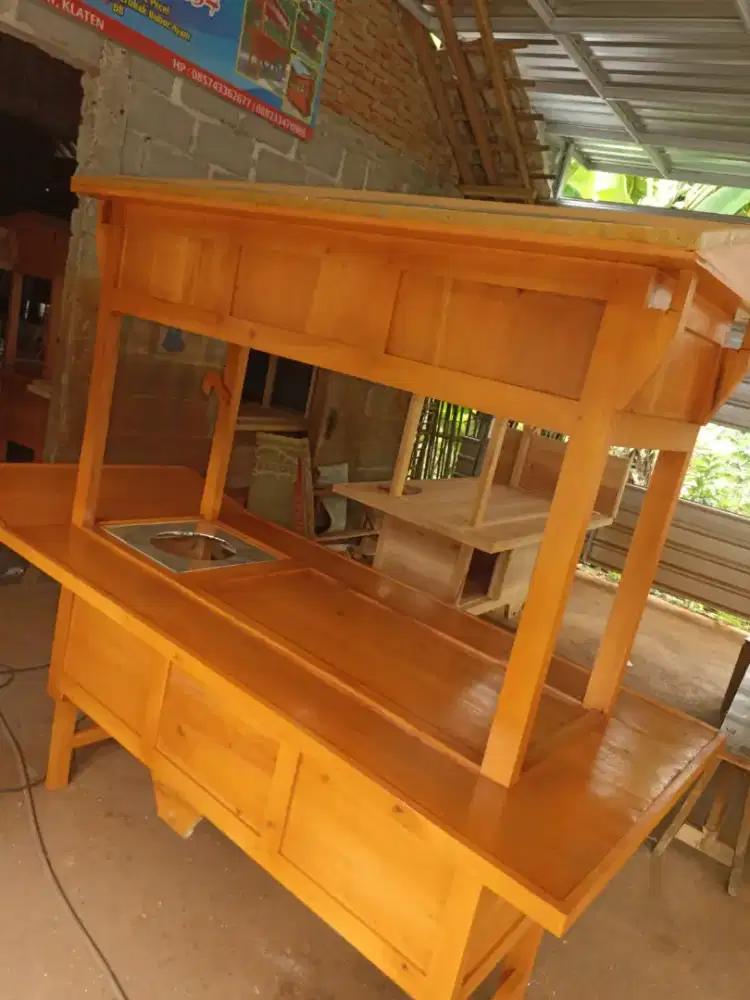 Gerobak Angkringan jg Melayani Pesanan Grobak Bakso Mie Bubur Sate dlL