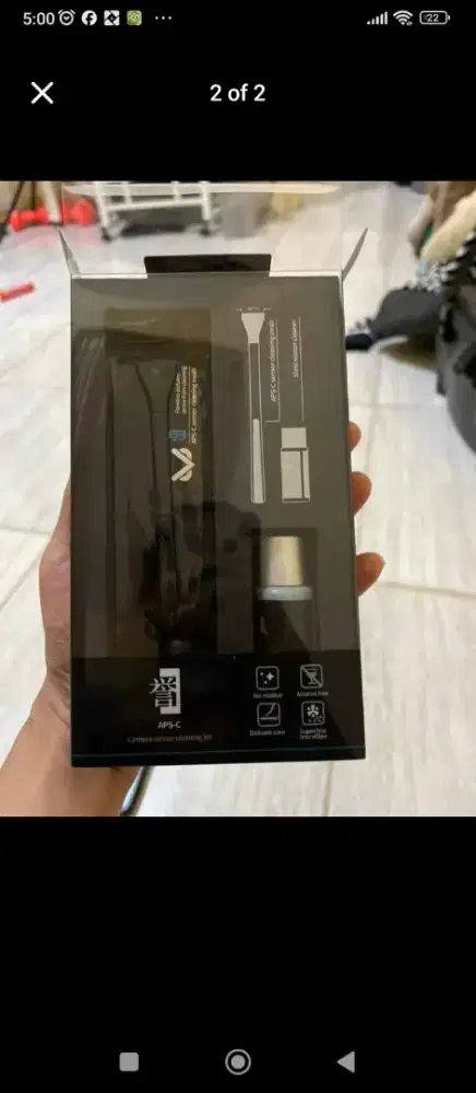 Pembersih sensor kamera l  APSC VSGO sensor clening swab second