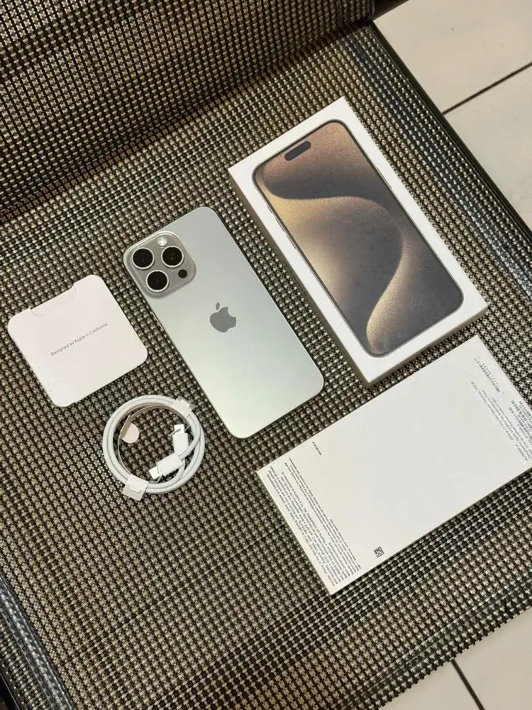 Iphone 15 pro max 256gb cukai resmi