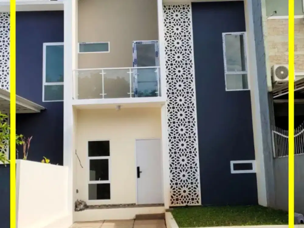 RUMAH DIJUAL MURAH CLUSTER TOWNHOUSE EKSLUSIVE DI PERUMAHAN CIBUBUR CILEUNGSI BOGOR DEKAT TOL JUAL