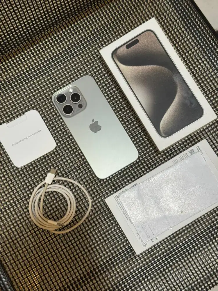 Iphone 15 pro 256gb ibox resmi