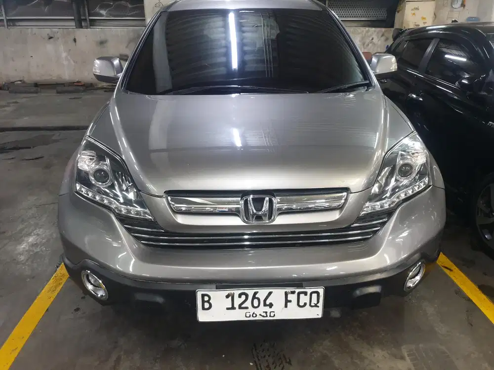 Honda CRV 2.4 2007 Abu2 Metalik Pajak Panjang Low KM Mulus Sekali Dp 9