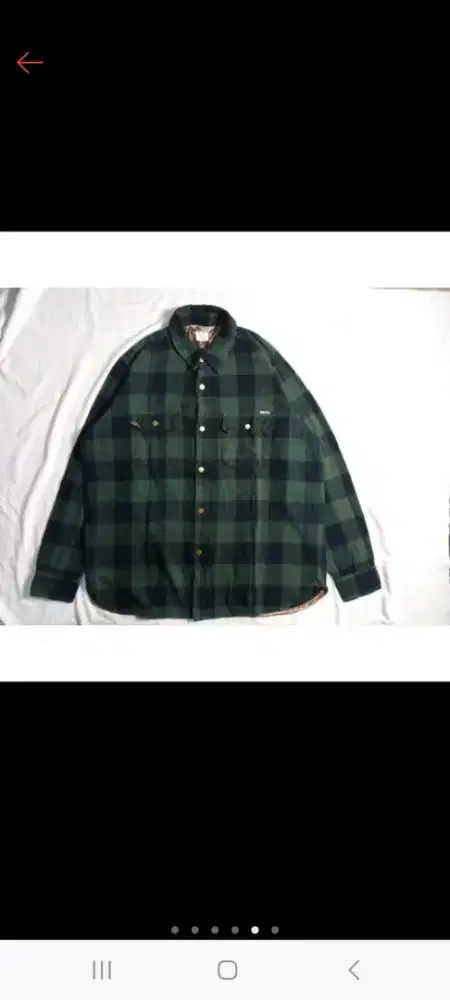 Kemeja flanel carhartt