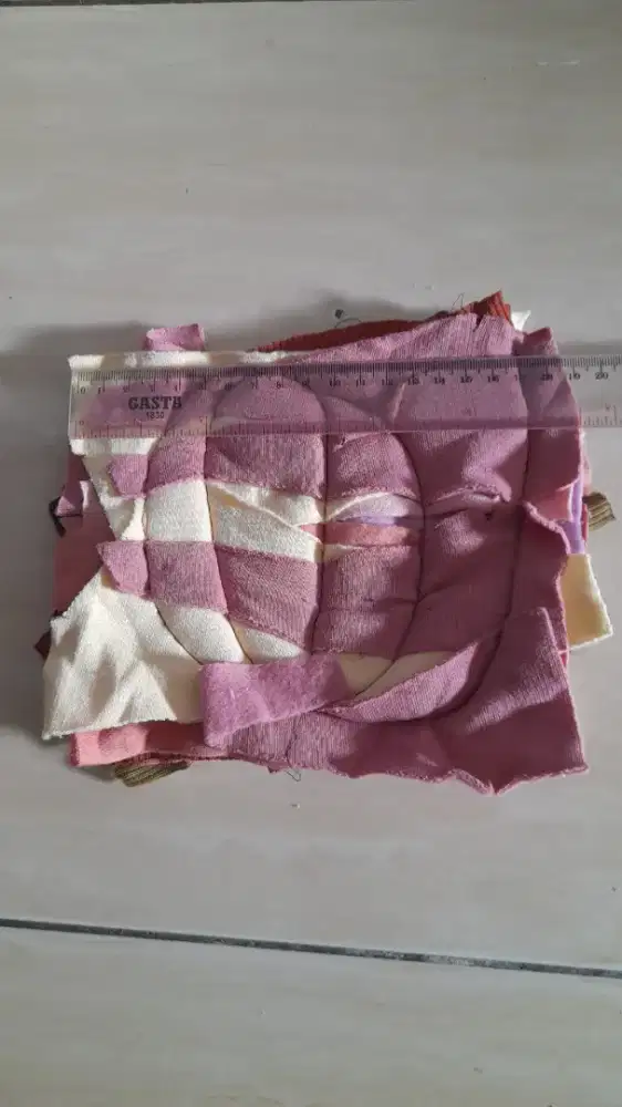 MAJUN KILOAN WARNA JAHIT TUMPUK KATUN