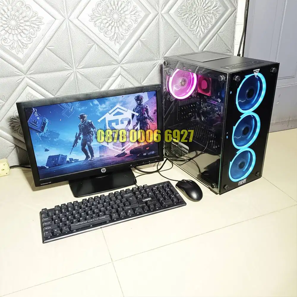 PC Komputer Lengkap siap Pakai