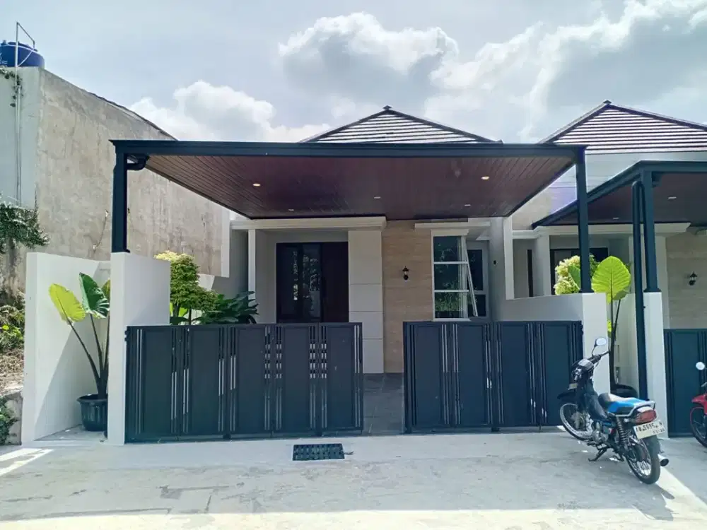 Rumah Modern Siap Huni View Gunung Merapi Dekat Kampus UII