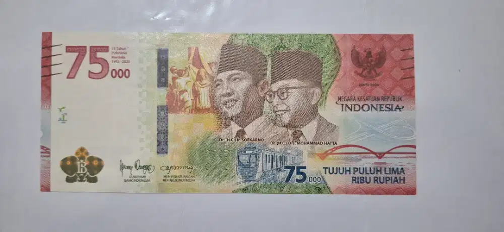 Di jual uang langka 75.000