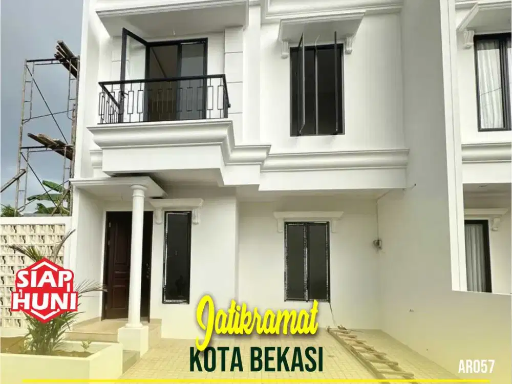 Dijual Rumah Di Jatikramat Bekasi  SIAP HUNI Dekat Tol Jatiasih One Gate System [AR057]