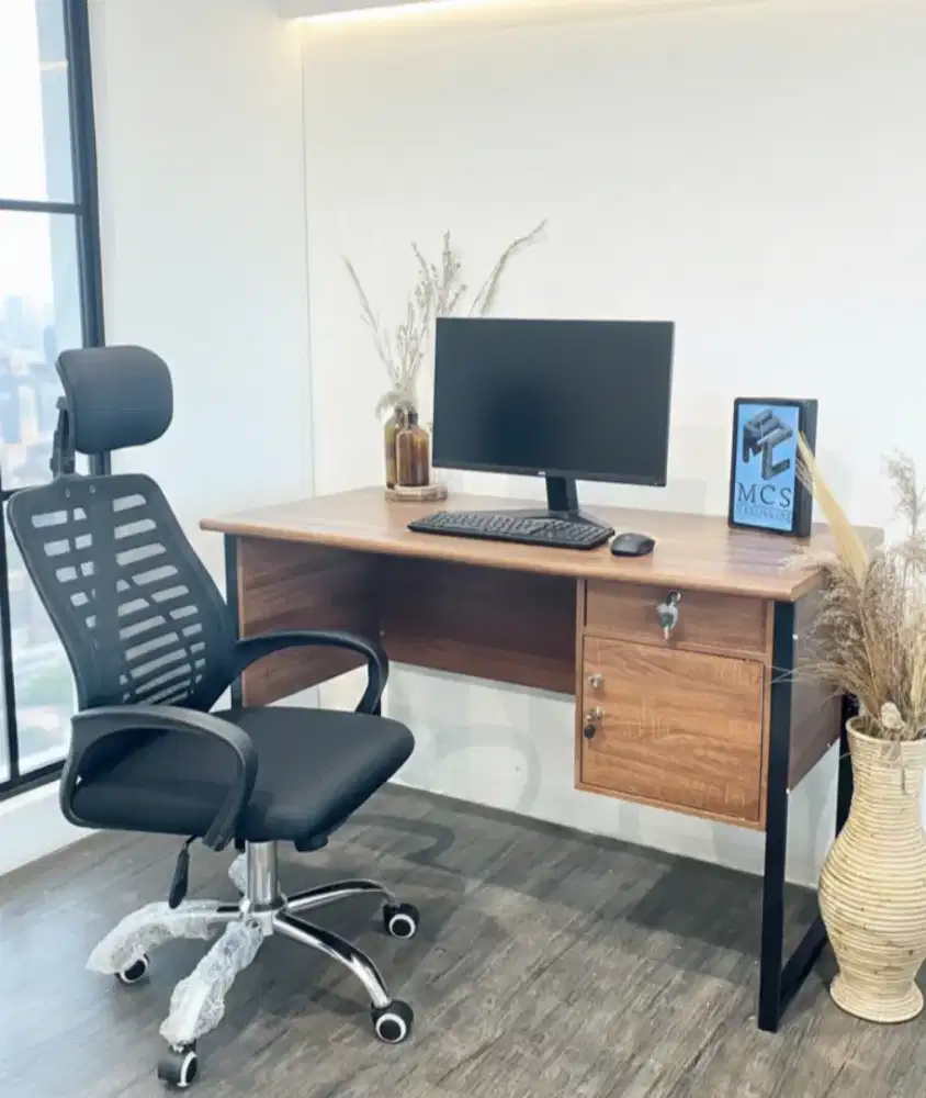 Meja kursi kerja/kantor/meja belajar/staf/karyawan/gaming/komputer