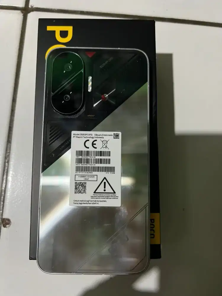 POCO F7 RAM 12/512GB (SILVER) LIKE NEW 100% ORIGINAL