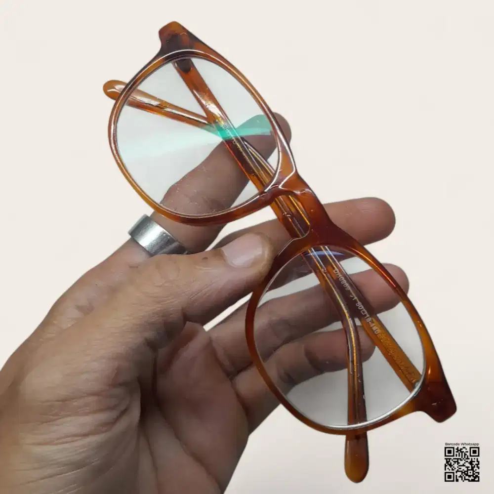Frame Kacamata Illustro DH0969 Coklat | Eyeware Stylish
