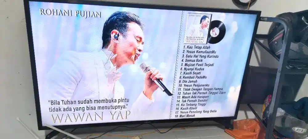 Jual tv Samsung 43 inich smart tv minus seperti gambar