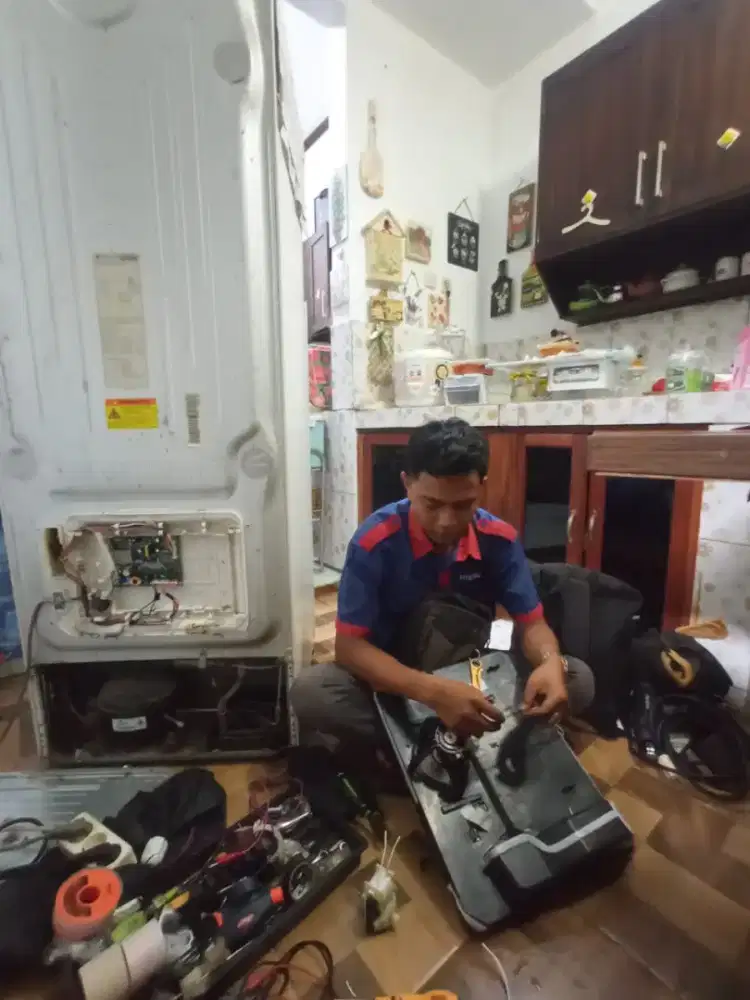 AHLI SERVICE DISPENSER MESIN CUCI WATER HEATER AC KULKAS DLL PANGGILAN