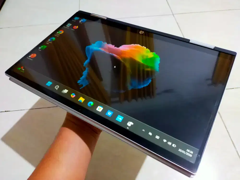 Dijual laptop Hp pavilion x360 2-in-1 Intel core I3 gen 11 Ram 8GB 512