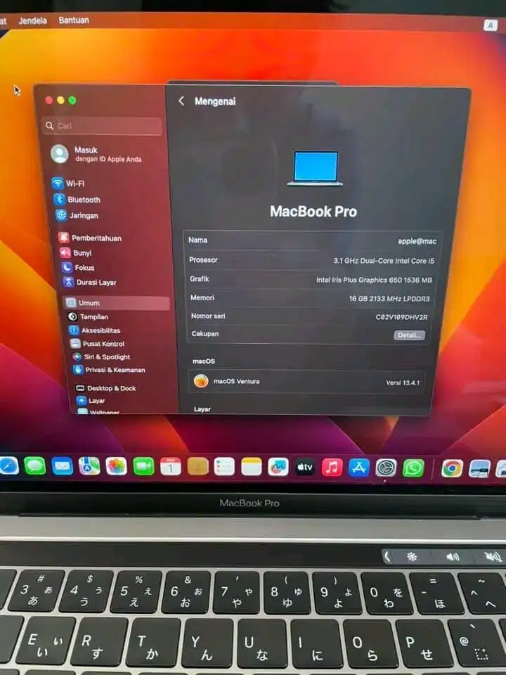 Macbook pro 2017