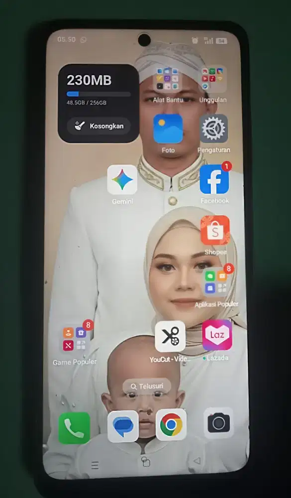 Oppo A5i PRO 5G 8+8 256 GB mulus