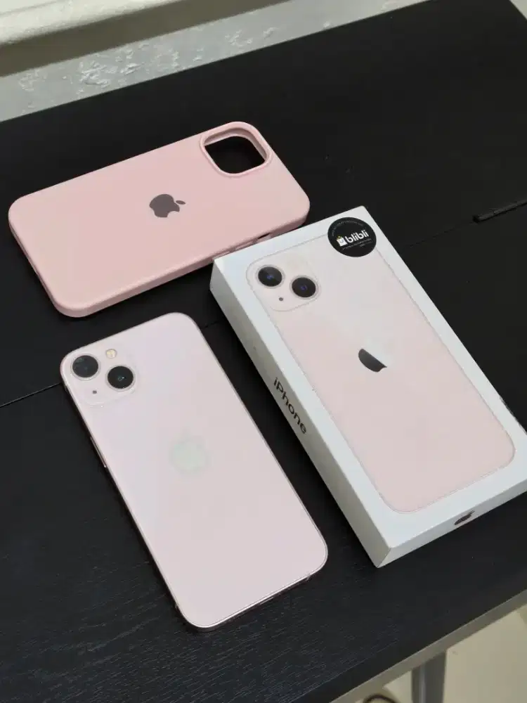 iphone 13 pink ex garansi resmi blibli ibox mulus