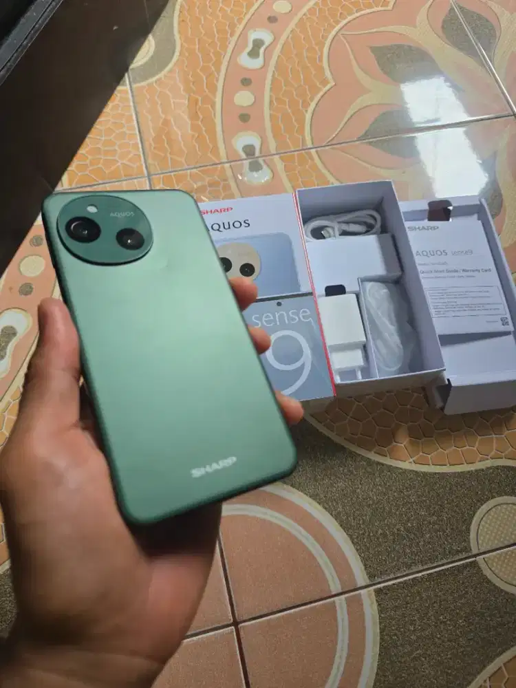 Sharp sense 9 5g 8/256 lengkap garansi panjang