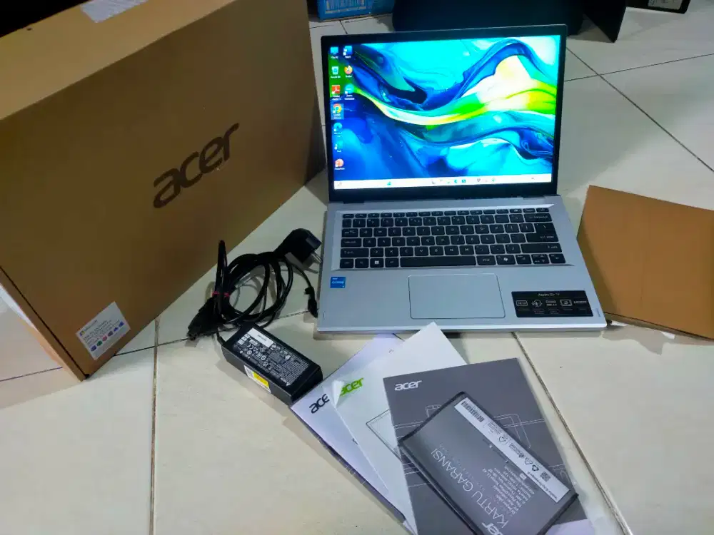 Dijual laptop Acer Aspire GO Intel core I3 n305 Ram8GB SSD 512GB Lngkp
