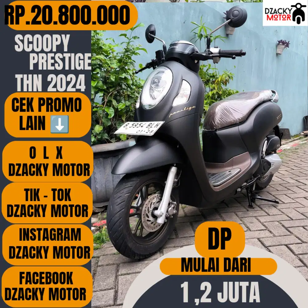 SCOOPY PRESTIGE 2024 SECOND LIKE NEW
