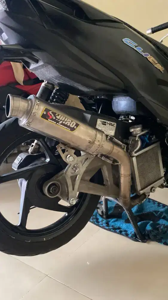 Knalpot Vario led shijiro