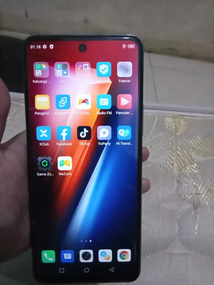 Jual hp Infinix hot 11 S Nfc ram4/64