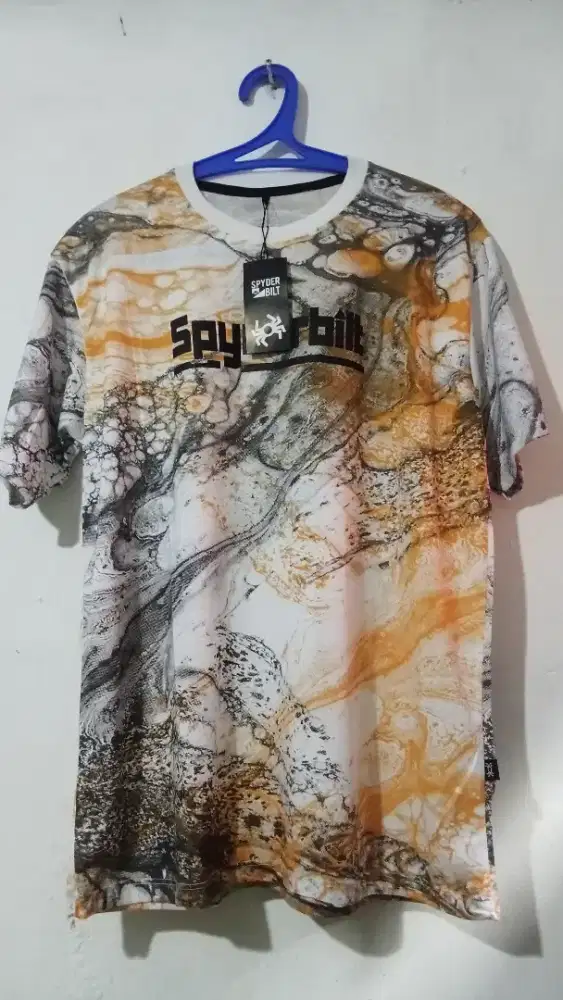 Baju Corak putih coklat