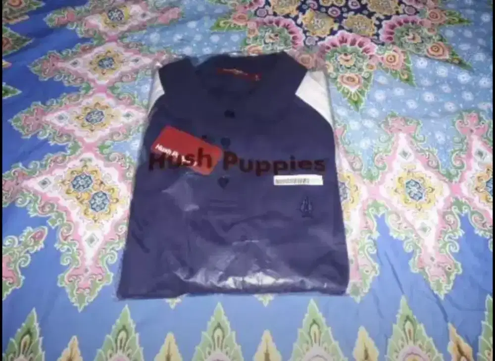Baju Pakaian Atasan Polo Shirt Hush Puppies Original