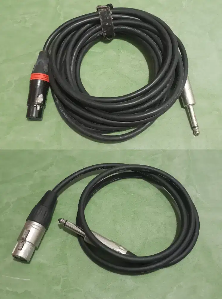 kabel jack xlr gitar bass