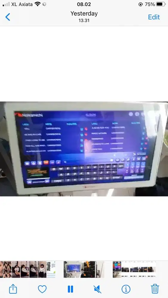 Alat karoke satu set