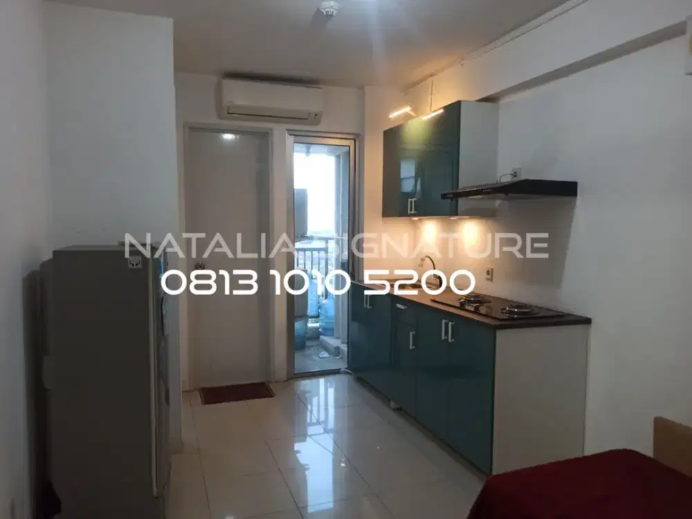 Apartement murah Bassura City 2BR Semi Furnish Tower Flamboyan kolam renang