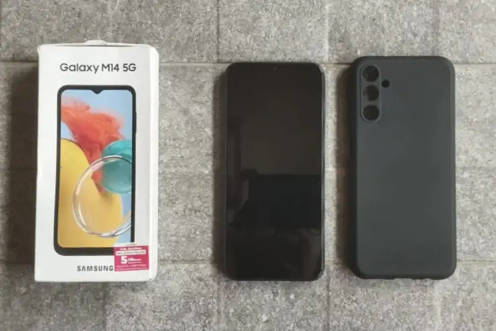 Samsung Galaxy M14 5G Ram 4/128 Gb original lengkap