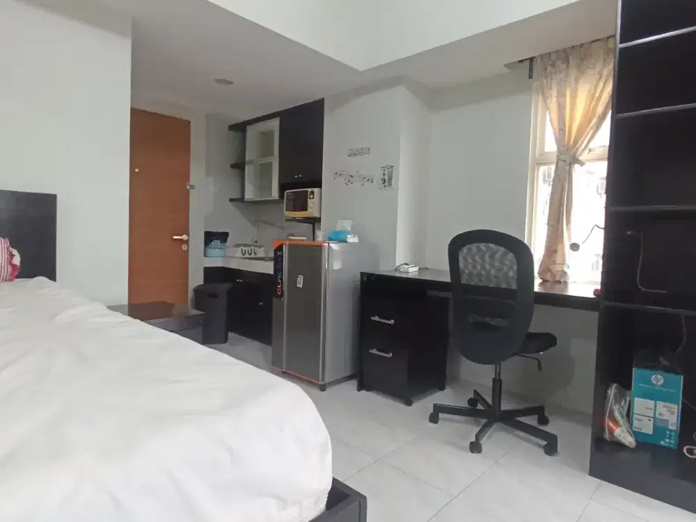 DIJUAL MURAH UNIT STUDIO HOOK FULLY FURNISHED APARTEMEN MARGONDA