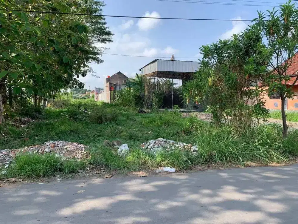 Lokasi Strategis Tanah Kosong Pinggir Jalan DPU Lokasi Timur TNI AU.