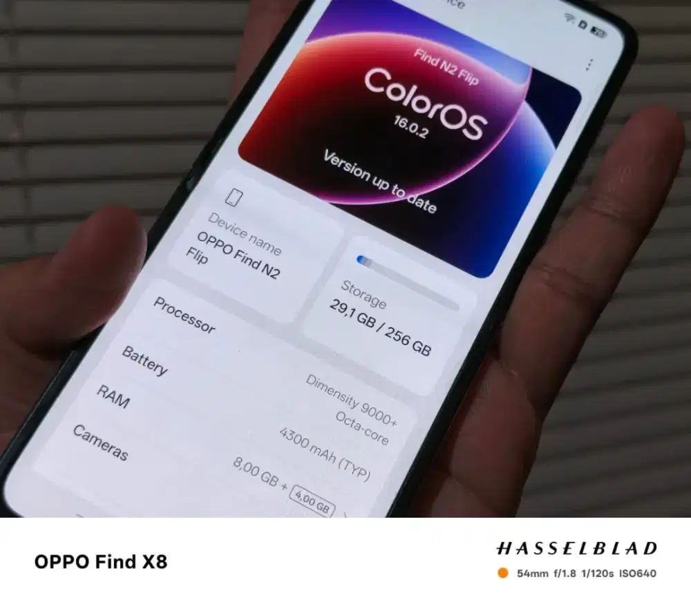 Jual Oppo Find N2 Flip 8/256 Fullset