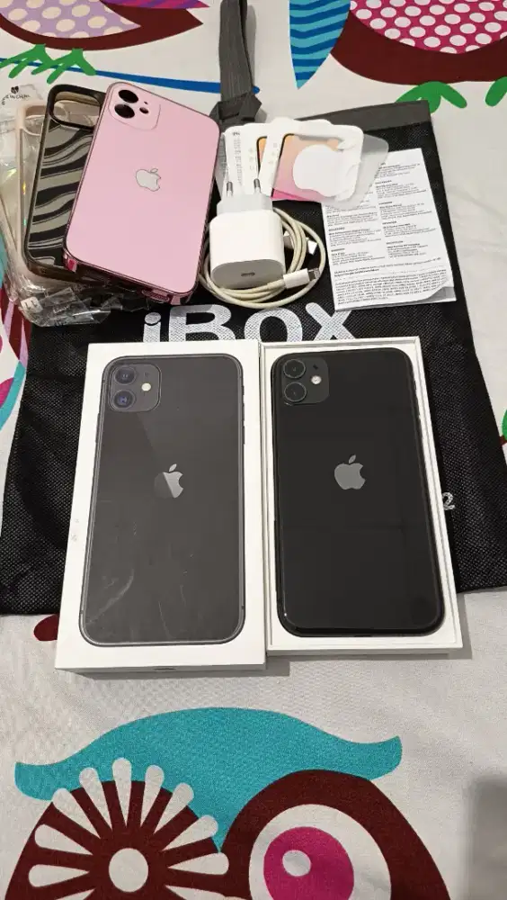 iPhone 11 64gb iBox fulset ORI mulus