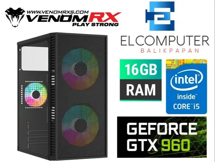 CPU GAMING MURAH CORE i5 | GTX 960 4GB | RAM 16GB